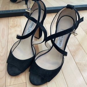 Jimmy Choo block heeled sandals
